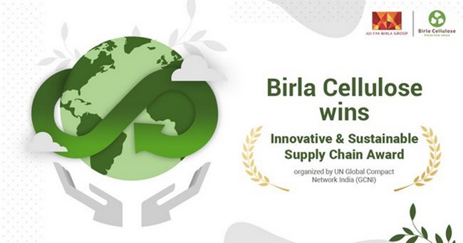 Birla Cellulose to win the 2021 National Innovative and Sustainable Supply Chain Awards given by UN Global Compact Network India