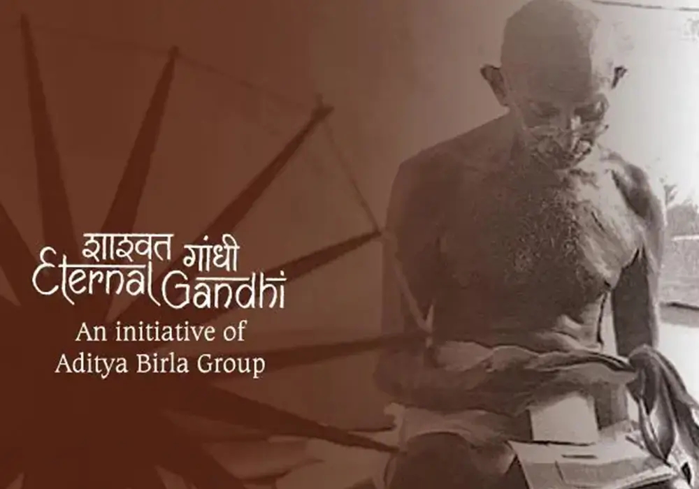 The voice of Mahatma