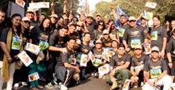 ABG employees participate in Mumbai Marathon