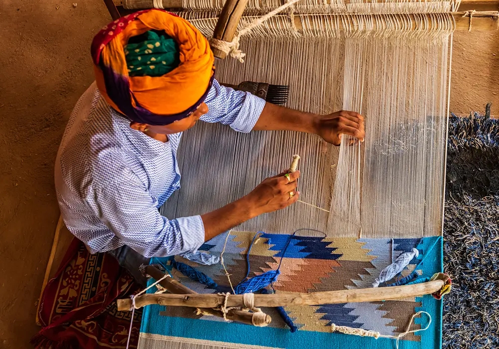 Championing India’s handloom artisans