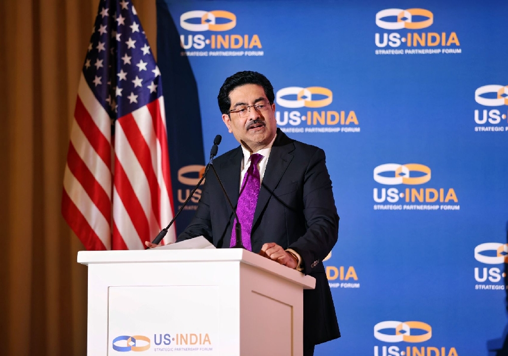 Mr. Kumar Mangalam Birla’s acceptance speech at USISPF Global Leadership Summit 2025
