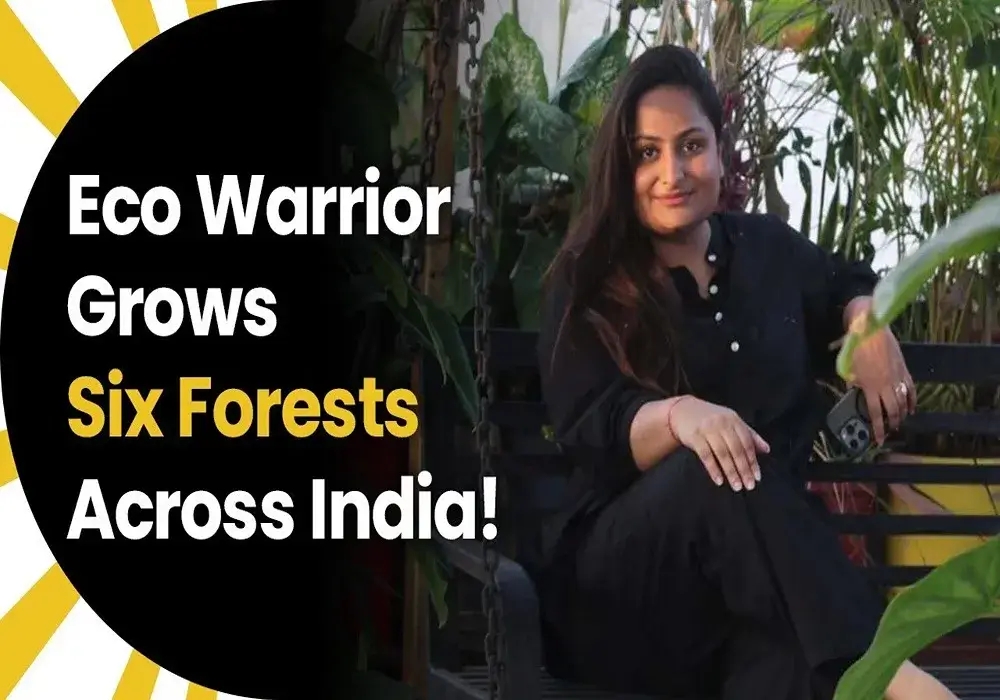 Growing forests in India’s concrete jungles: The Eco-Warrior from Bhopal