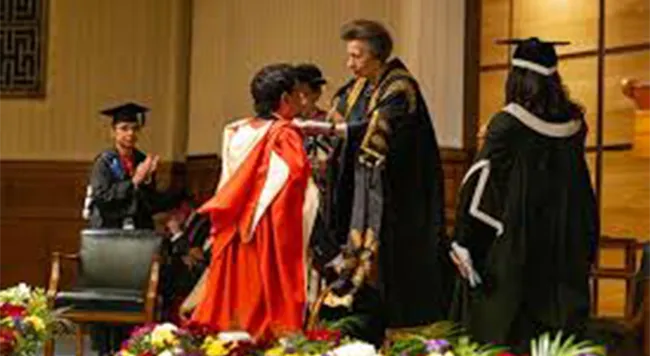 Honorary Doctor of Science (Economics) degree awarded by University of London in November 2025