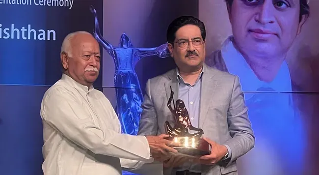 Honoured with Lata Deenanath Mangeshkar Award