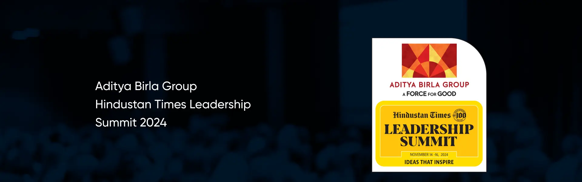 Hindustan Times Leadership Summit 2024: Speakers, Insights & Highlights